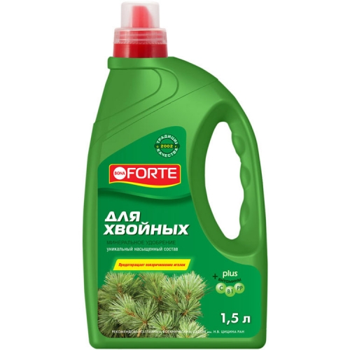  Удобрение для хвойных 1,5л Bona Forte (у4)