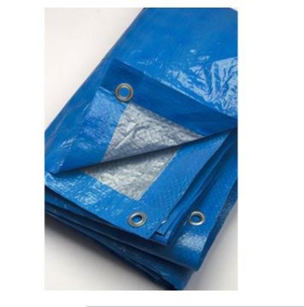  Тент 6х10м синий 90г/м2 Урожайная сотка Т0041