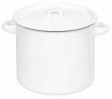  Кастрюля эмалир. 5,5л светл б/декора С41617 109998