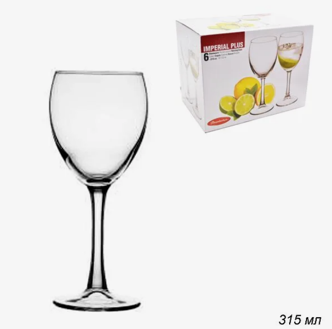  Набор бокалов 6шт 315мл Империал плюс 44809B