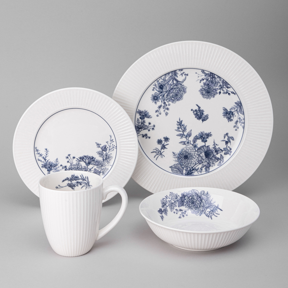  Набор посуды 16пр обеден Royal blue 425-095 Lefard