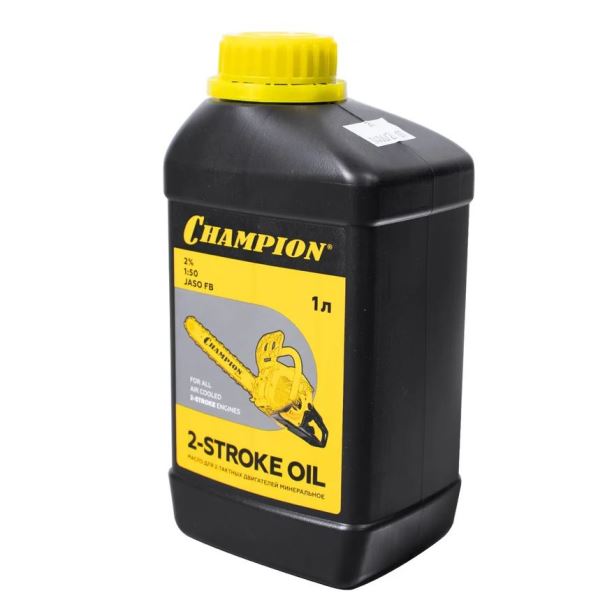  Масло 2-х тактное 1л минеральное 952831 Champion 
