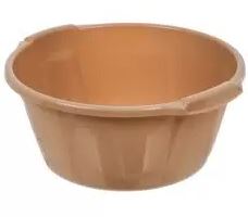  Таз 15л Лайт пласт бежевый светлый Радиан