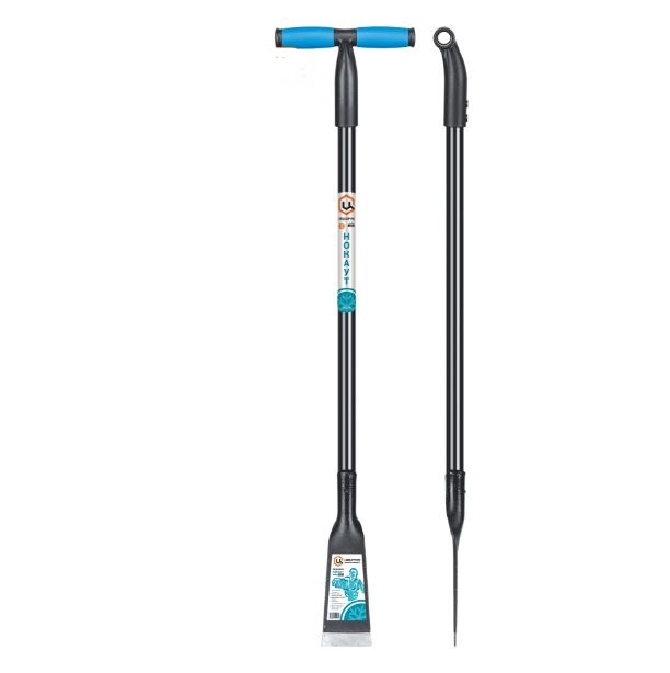  Ледоруб 100мм 2,4кг металл черенок Т-образ 1221 ЦИ НОКАУТ