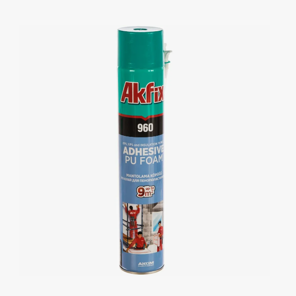  Клей-пена бытовая 800мл в/с 960 Akfix