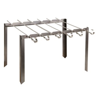  Мангал 40*25см походный Таганок + 6 шампуров в чехле 80-048/61234 RoyalGrill