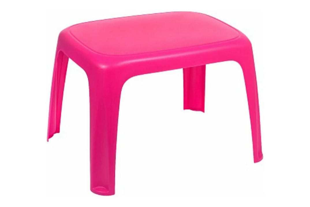 Стол детский пластиковый розовый Радиан
