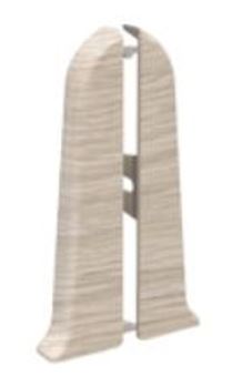  Заглушка для плинтуса 85мм 361 Акация 2шт Деконика