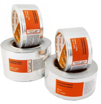  Скотч алюминевый 75мм*50м A575/18/3 Smart tapes