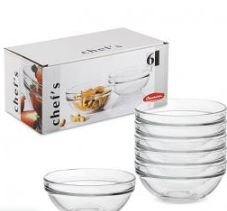  Набор салатников 6шт 120мл Шеф 53543BT
