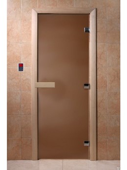  Дверь Бронза 190*70см 8мм DoorWood DW00016