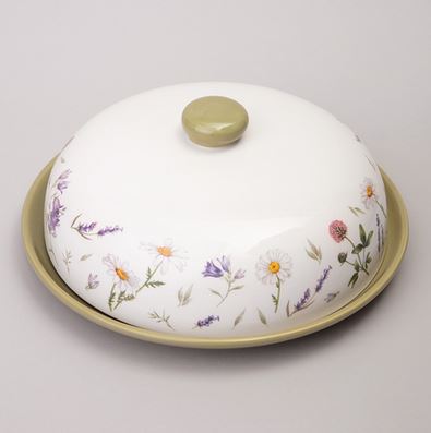  Блюдо для блинов 23х10см Flower Story 358-2185 Agness