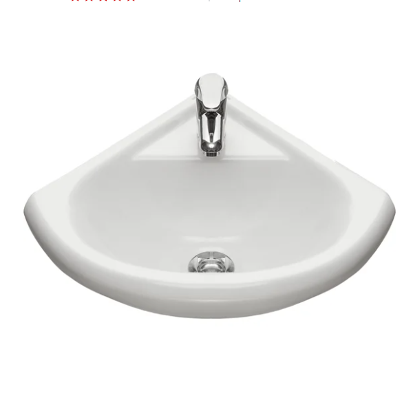  Умывальник угловой с отвер. Радиан