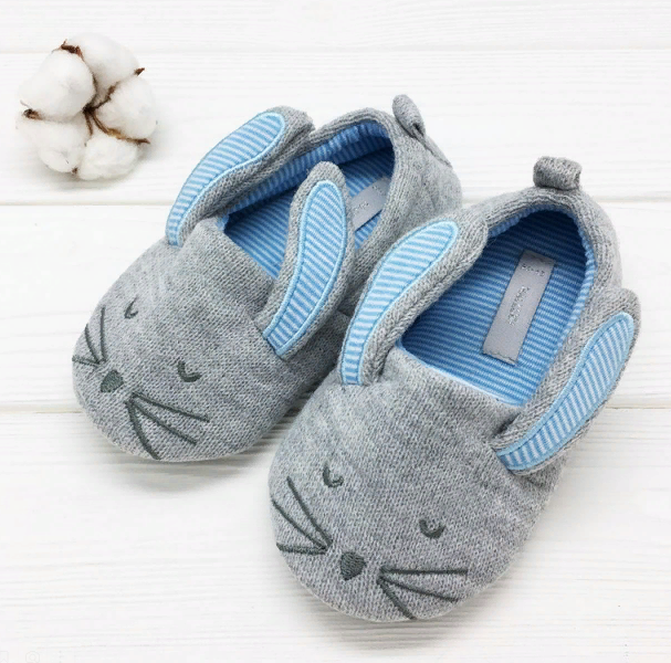  Тапочки дом. дет р.30-31 Кролики с задником H1371 Halluci