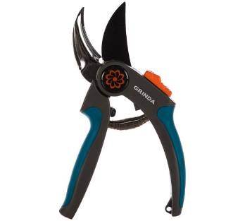  Секатор GRINDA 20,5см с 2комп.руч. 423455
