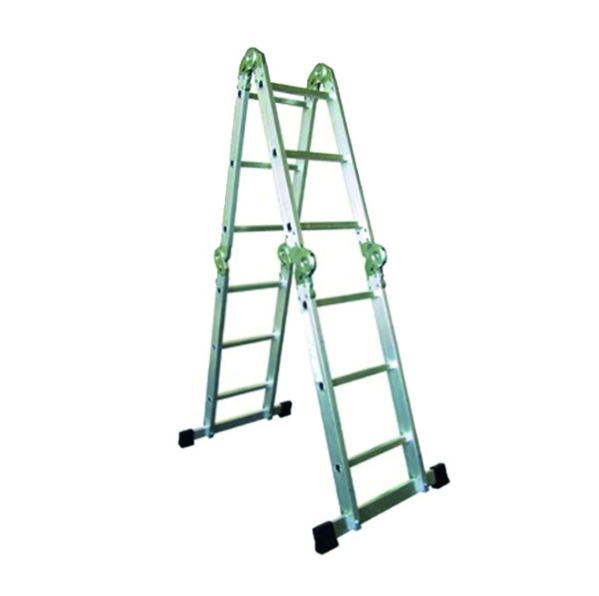  Лестница 4-х секц 5 ступеней алюм трансформер 63-4-005