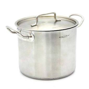  Кастрюля нерж. 9,0л Общепит-Шеф мет.крыш КТ-ОБ-09