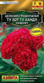  Целозия гребенчатая Ту хот ту хандл скарлет 5шт цв Аэлита