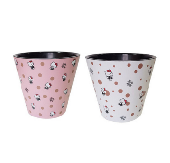  Горшок для цветов 4л d200 London Hello Kitty Точки ING1554ХКТО