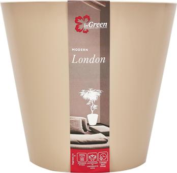  Горшок для цветов 3,3л d190 London мол.шокол ING6251МШОК