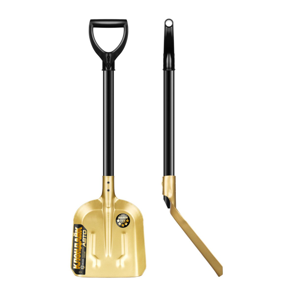  Лопата совковая ЦИ 126см 2219-ч сталь ребра жест чер V ручк Клондайк зол