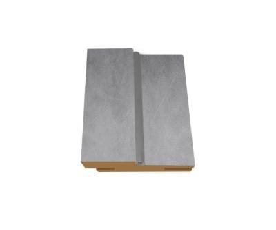  Брус коробочный 30*80 ПВХ телеск уплотн бетон светлый