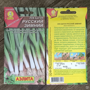 Лук батун Русский зимний 0,5г ч/б Аэлита