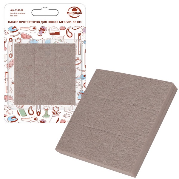  Протектор для ножек мебели 18шт VL45-62
