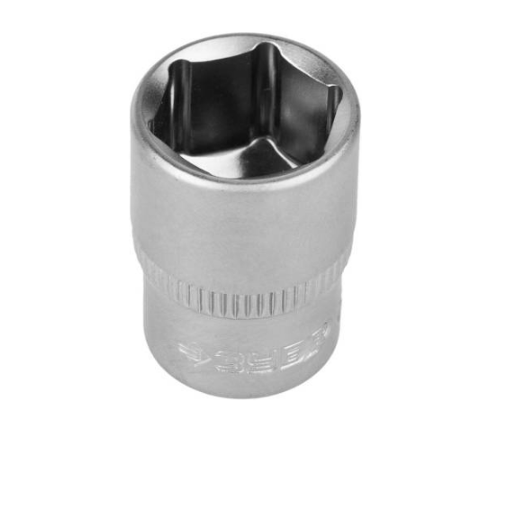  Головка торцовая 1/4 -13мм 27715-13 Зубр хром