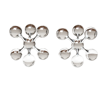  Держатели для книг Молекулы 2шт. 16,5х16,5х16,5см GARDA DECOR