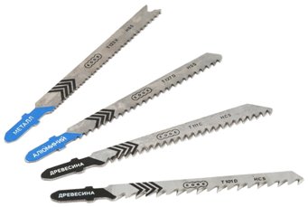  Полотна для лобзика №1  4шт  PATRIOT EDGE 814010013