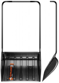  Скрепер снеговой 540*800мм плас 1539 ал/пл мет/руч Finland