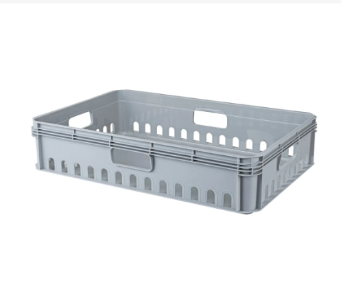  Ящик 600*400*130мм 27л с крышкой евробокс серый 425233030/425233230