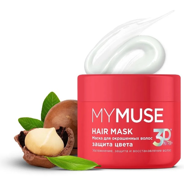  Маска для волос Grass 300мл My muse Для окрашенных волос 145050