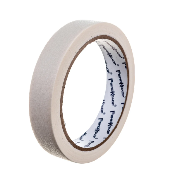  Лента малярная 19ммх23м бумажная клей-синт.каучук 49-2-195