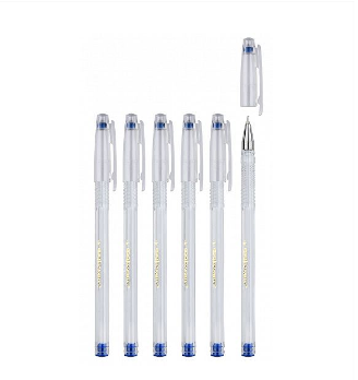  Ручка масляная 0,5мм синяя 045171 InFormat