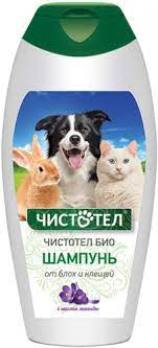  Зоошампунь 180мл для кошек и собак Чистотел Био с лавандой с516