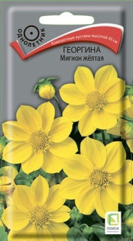  Георгина Мигнон желтая 0,2г цв Поиск