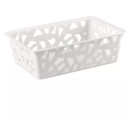  Корзинка 1,7л 235*160*60мм универс белый 431226616