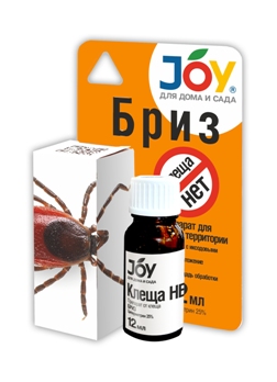  Бриз Клеща нет 12мл от иксодовых и лесных клещей Joy