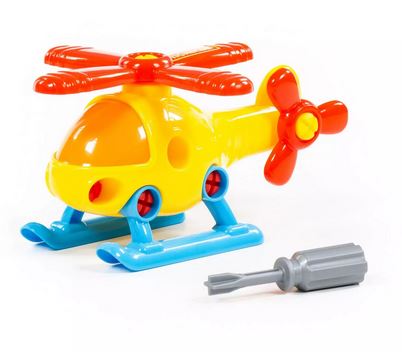  Конструктор транспорт Вертолет 16 эл 76663