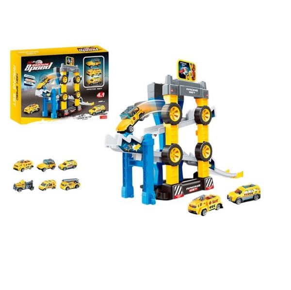  Автотрек 983 с набором машин 431-091