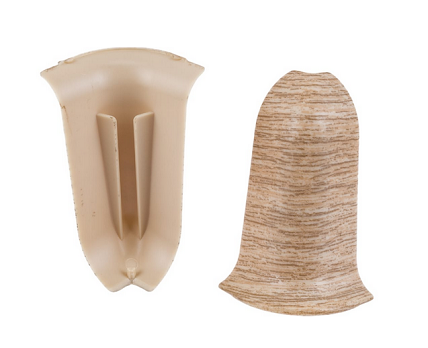  Угол наружный для плинтуса 55мм 213 Дуб северный 2шт Идеал Классик