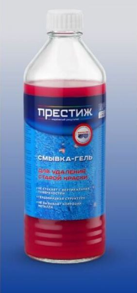  Смывка-гель для удаления старой краски 0,6кг Престиж (стекло) (12)