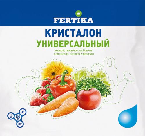  Удобрение универсальное Кристалон 100г Фертика