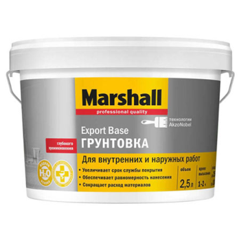  Грунт универсальный Marshall Export Base 2,5л