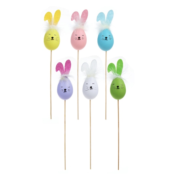  Топпер заяц пластик 6 дизайнов 535-179 Ladecor