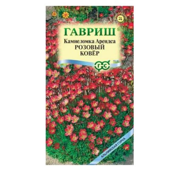  Камнеломка Арендса Розовый ковер 0,01г Гавриш
