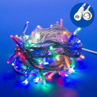  Гирлянда св/д нить 10м уличн 120LED разноцв IP67 соедин ULD-S1000-120/TWK Multi Uniel