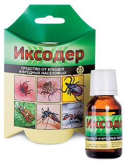  Иксодер 4мл от клещей и вредных насек ВХ (уп.150шт)